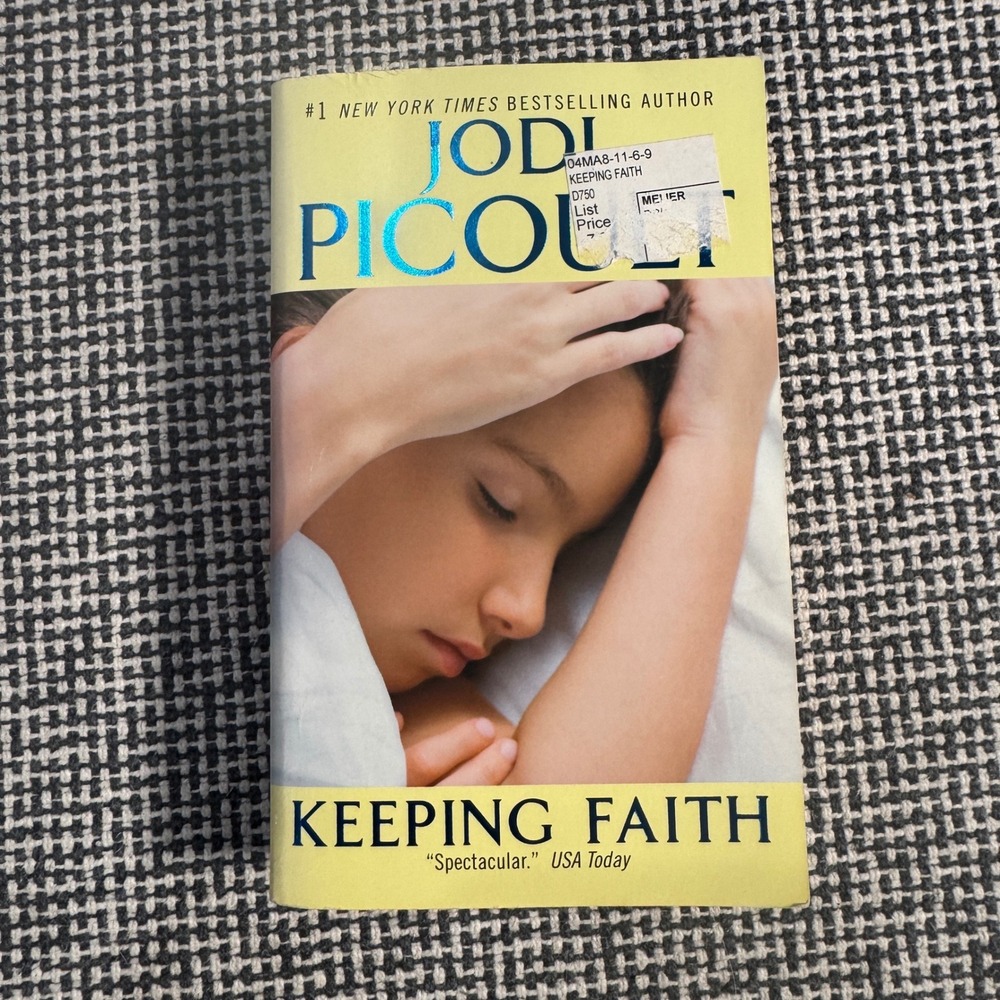 Keeping Faith by Jodi Picoult Mass Market Paperback Avon Books 2008 Fiction